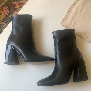 Nasty Gal flare boots